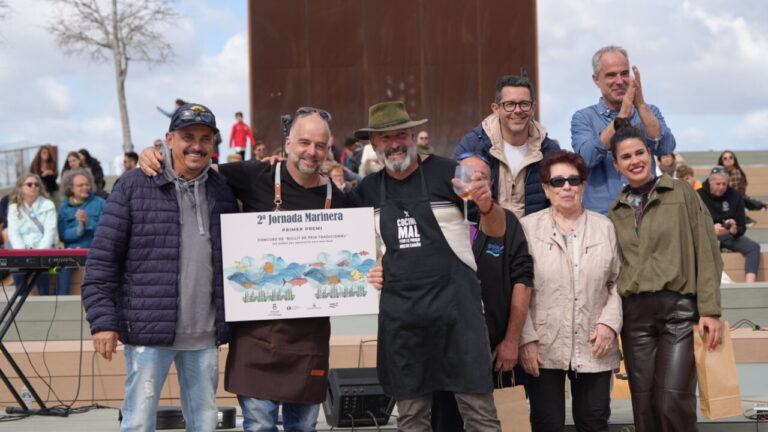 Los ganadores del Concurso de Bullit de Peix celebrado en Ibiza.