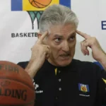 Moncho Monsalve, durante su etapa como seleccionador de Brasil