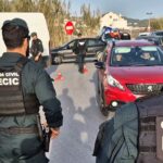 Intentó huir de la Guardia Civil en Ibiza y acabó detenido con más de un kilo de hachís