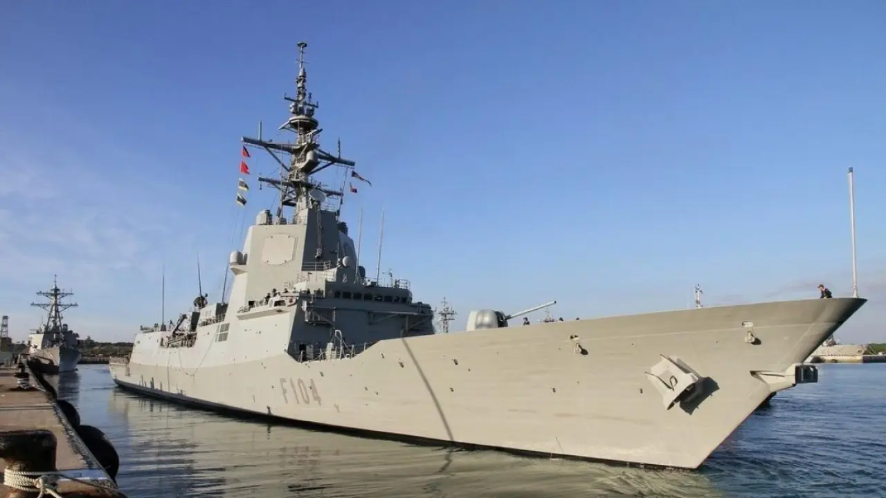 Fragata M&eacute;ndez N&uacute;&ntilde;ez de la Armada Espa&ntilde;ola