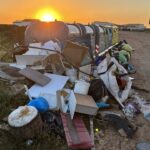 La peor imagen de Formentera: casi una tonelada de basura abandonada en 48 horas