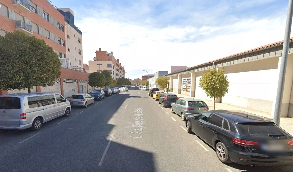 La calle de Ciudad Real donde cay&oacute; un rayo sobre una vivienda