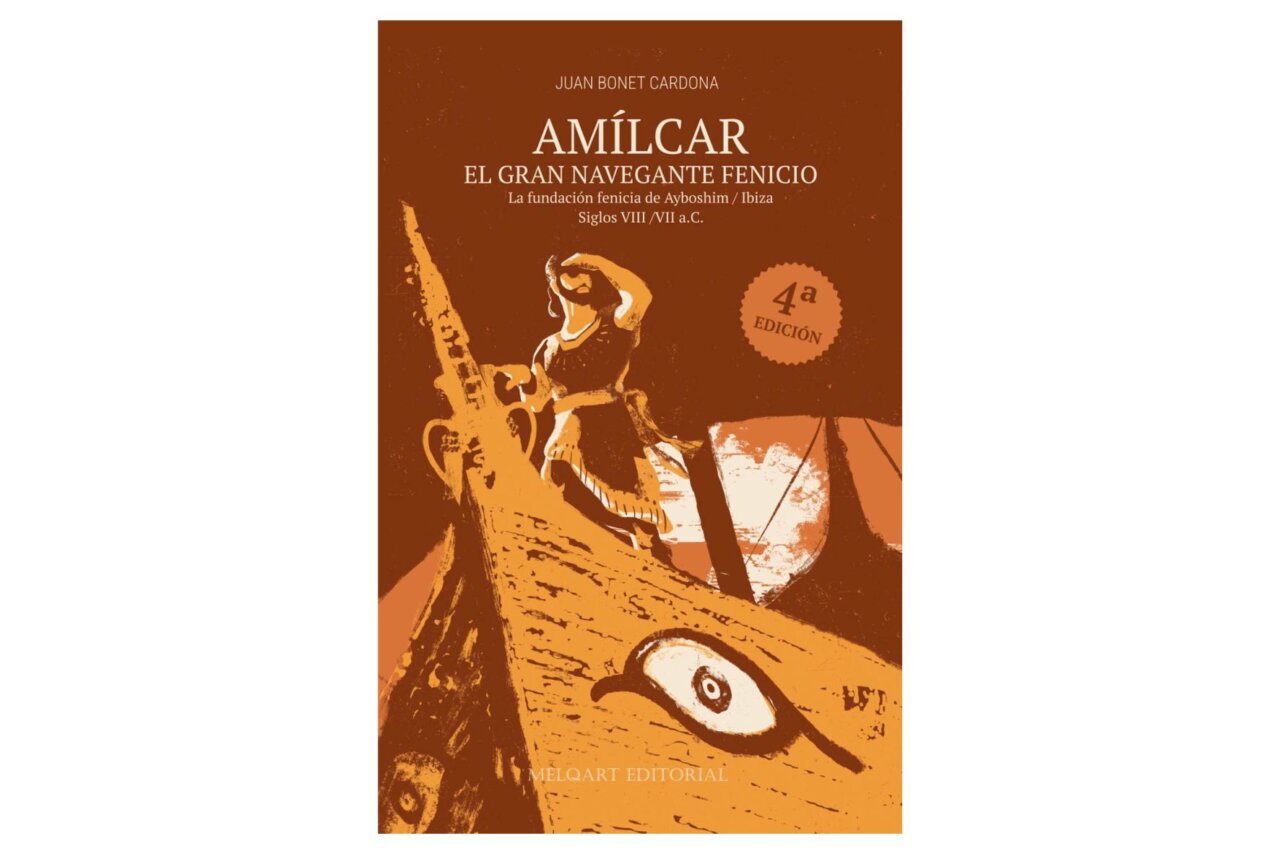 Juan Bonet presenta “Amílcar, el gran navegante fenicio” en clubs de lectura de Ibiza