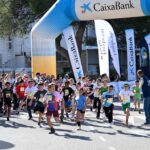Más de 500 niños participan en el Santa Eulària Kids Run y convierten la Marina en una fiesta del deporte