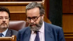 José María Sánchez, el diputado de Vox expulsado del Congreso