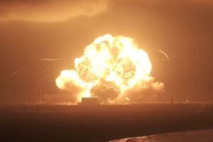 Explosi&oacute;n en Blue Origin