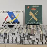 Cazan en el aeropuerto de Ibiza a un joven con 12.000 euros en tabaco