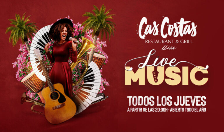 Cas Costas llena los jueves de m&uacute;sica en vivo y gastronom&iacute;a en Ibiza