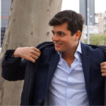 Vito Quiles, en una fotografía reciente tomada durante su comparecencia como querellado por un presunto delito de revelación de secretos en los juzgados de Plaza de Castilla