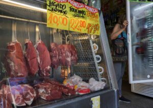 Una carnicería en Río de Janeiro