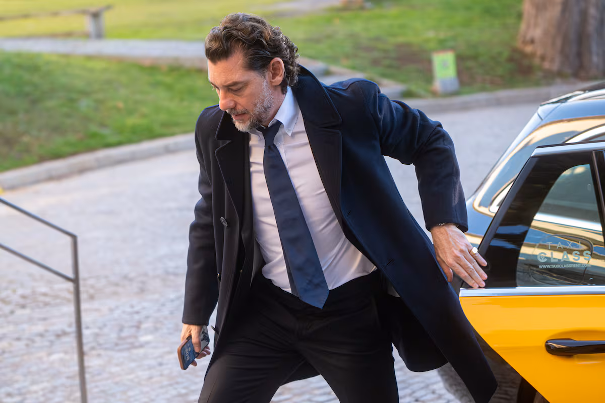 Jonathan Andic llega al funeral de su padre, Isak Andic