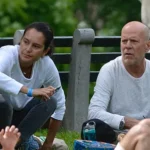 Emma Heming y Bruce Willis, en una imagen de 2017