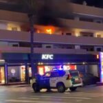Desalojan un edificio de playa d&rsquo;en Bossa por un incendio que deja cinco heridos leves