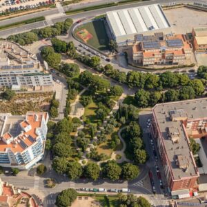 Imagen facilitada por el Ayuntamiento de Ibiza de la zona de sa Real.