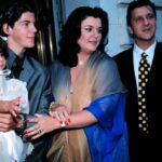 Cristina Blanco posa junto a su familia, entre ellos su hijo Miguel &Aacute;ngel Mu&ntilde;oz, en una fotograf&iacute;a tomada en 2003