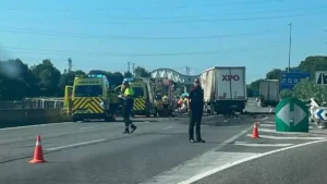 El accidente en la AP-7