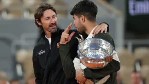Juan Carlos Ferrero y Carlos Alcaraz