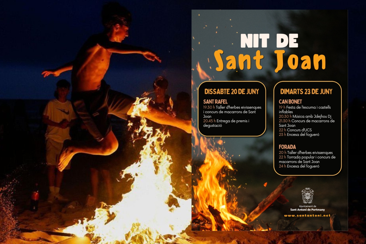 Sant Rafel abre las fiestas de Sant Joan con un taller de hierbas ibicencas y un concurso de macarrones