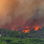 &laquo;Es un infierno de calor y humo&raquo;: un nuevo incendio desata el caos en Madrid