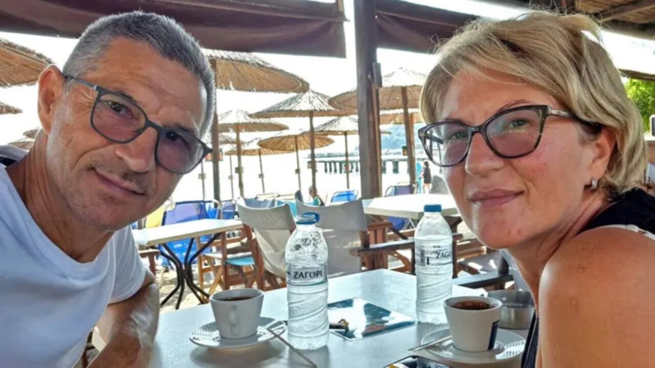 Svetlana Grković evitó que su marido Ljubisa Karović muriera durante el vuelo de Ryanair