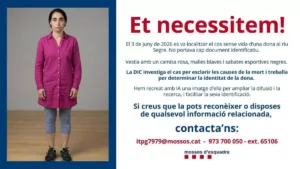 Recreaci&oacute;n con IA de la mujer encontrada muerta en el r&iacute;o Segre