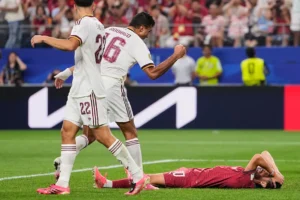 La pol&eacute;mica celebraci&oacute;n de Rodri justo despu&eacute;s del fallo de Bernardo Silva