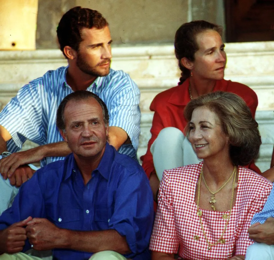 La familia real vacacionando en Mallorca