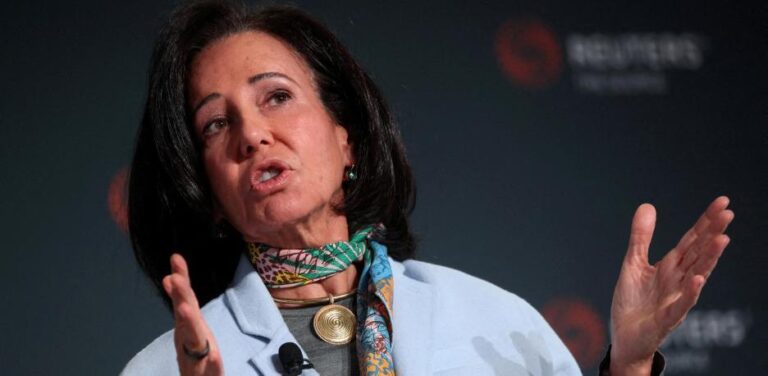 Ana Bot&iacute;n, presidenta del Santander