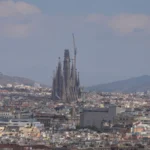 Vista a&eacute;rea de la ciudad de Barcelona