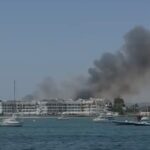 Incendio en ses Feixes obliga a cortar los accesos a Talamanca