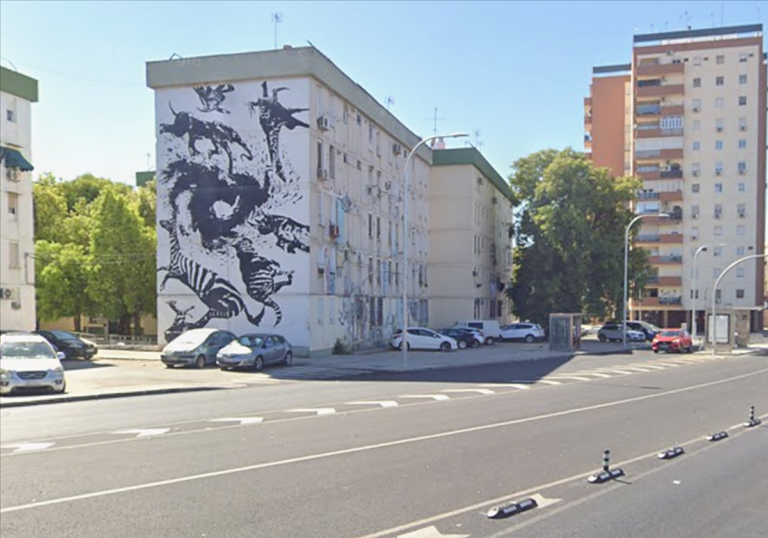 La calle &Eacute;feso, cerca del lugar del hecho
