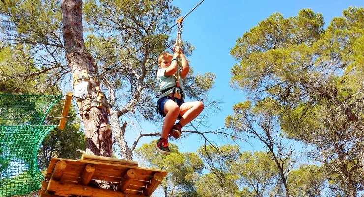 Parque de escalada Acrobosc Ibiza