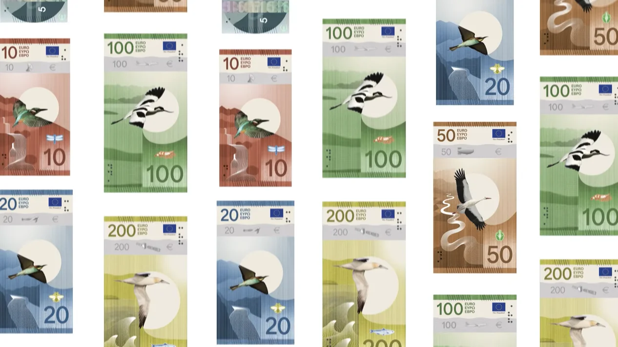 Diseño I de los nuevos billetes euro