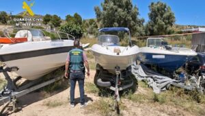 Algunos de los veh&iacute;culos sustra&iacute;dos en San Vicente del Raspeig