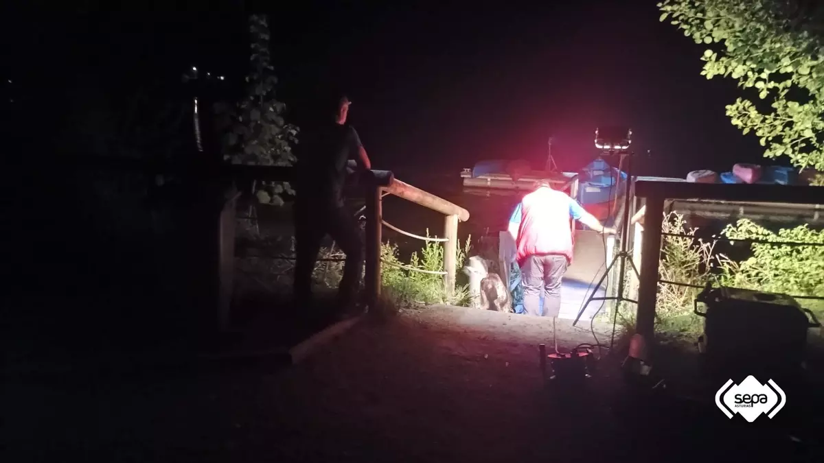 Rescatan el cadáver de una mujer que cayó al embalse de Valdemurio