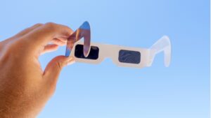 Gafas para el eclipse solar total