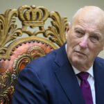 El rey Harald de Noruega