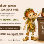 Sant Antoni presenta a Toni, su nuevo personaje creado para hacer crecer el reciclaje de materia orgánica