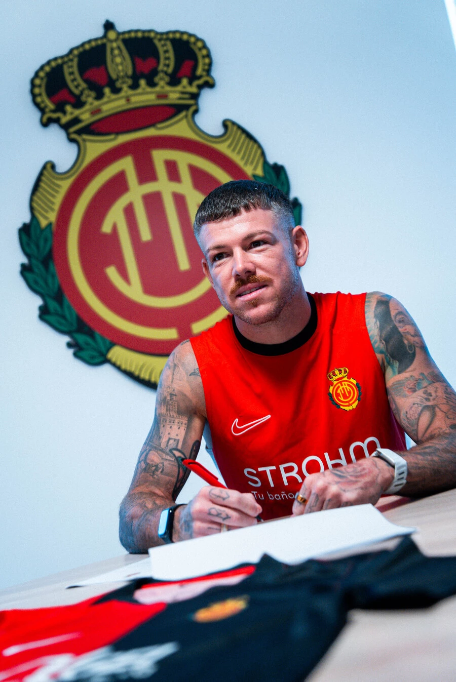 Alberto Moreno, nuevo jugador del Mallorca