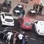 Imagen de la pelea registrada en la zona sur de &Aacute;vila