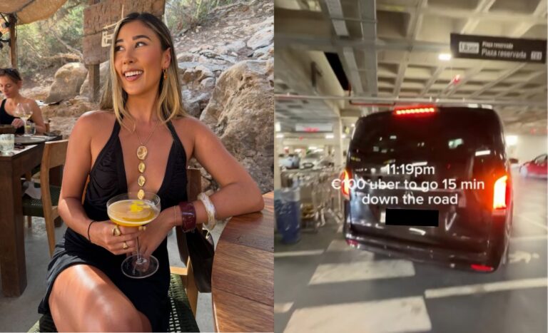 Influencer llega a Ibiza y entra en &laquo;p&aacute;nico&raquo; al ver la cola del taxi