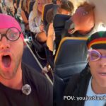 Un vuelo a Ibiza acaba convertido en un espectáculo