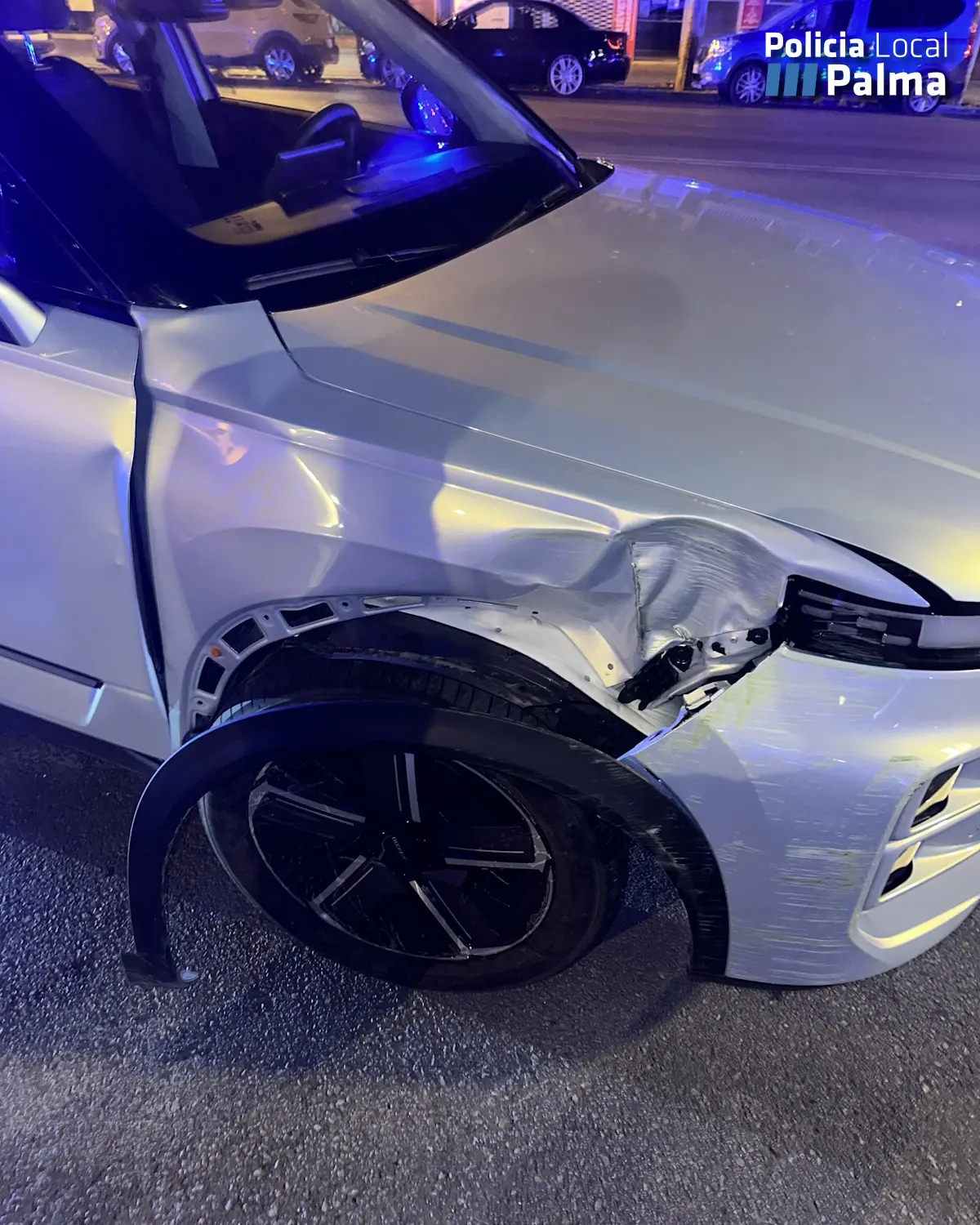 Accidente en Palma