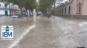 Inundación en Felanitx, Mallorca (Fuente: IBMeteo)