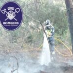 Dos conatos de incendio forestal obligan a intervenir en pocos minutos en Santa Eulària