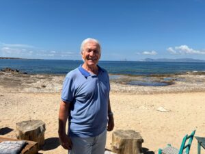 &Aacute;ngel Bustos, empresario de Formentera