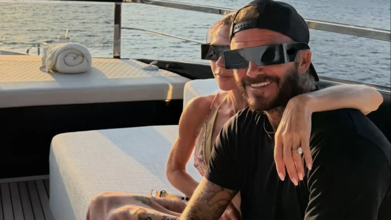 David y Victoria Beckham en Ibiza