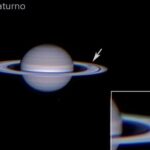 'Spoke' en los anillos de Saturno captado desde Ibiza