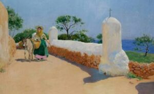 &laquo;La Payesa, Ibiza&raquo;, de Laureano Barrau Bu&ntilde;ol