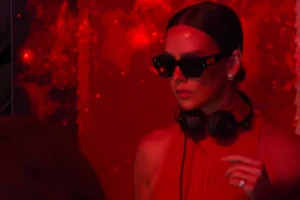 Cristina Pedroche durante su debut como DJ en StretXO Ibiza